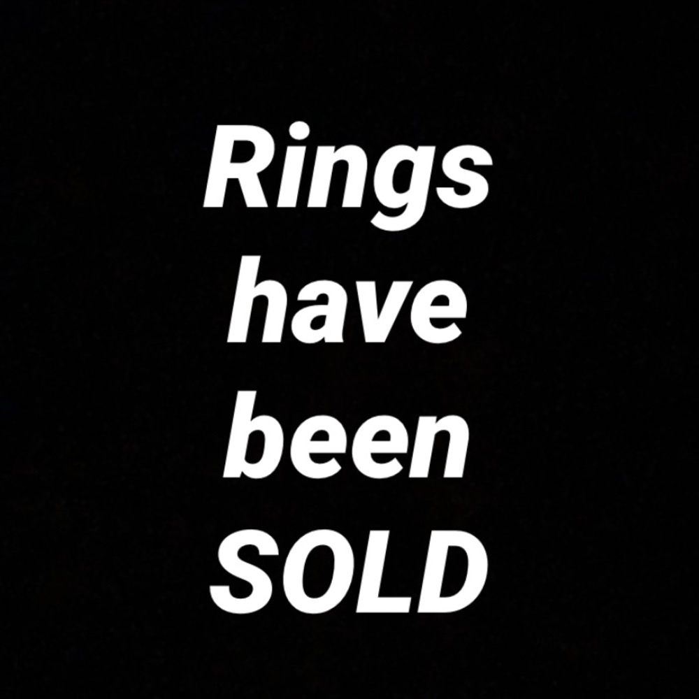 2 silver rings